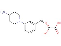 1-(3-methylphenyl)-4-piperidinamine oxalate
