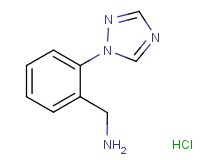 [2-(1H-1,2,4-triazol-1-yl)benzyl]amine hydrochloride