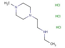N-ethyl-2-(4-methyl-1-piperazinyl)ethanamine trihydrochloride