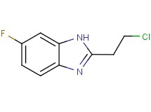 2-(2-chloroethyl)-6-fluoro-1H-benzimidazole