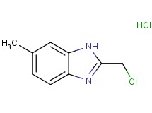 2-(chloromethyl)-6-methyl-1H-benzimidazole hydrochloride