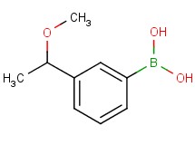 [3-(1-methoxyethyl)phenyl]boronic acid