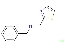 1-phenyl-N-(1,3-thiazol-2-ylmethyl)methanamine hydrochloride