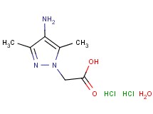 (4-amino-3,5-dimethyl-1H-pyrazol-1-yl)acetic acid dihydrochloride hydrate (4-amino-3,5-dimethyl-1H-pyrazol-1-yl)acetic acid dihydrochloride hydrate