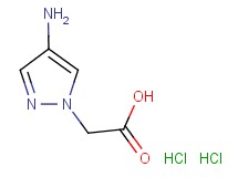(4-amino-1H-pyrazol-1-yl)acetic acid dihydrochloride