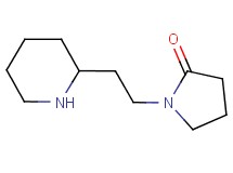1-(2-piperidin-2-ylethyl)pyrrolidin-2-one