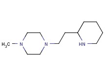 1-methyl-4-[2-(2-piperidinyl)ethyl]piperazine