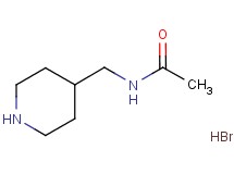N-(4-piperidinylmethyl)acetamide hydrobromide
