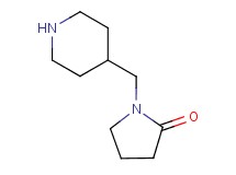 1-(piperidin-4-ylmethyl)pyrrolidin-2-one