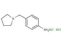 [4-(1-pyrrolidinylmethyl)phenyl]amine dihydrochloride