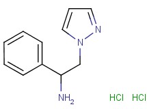 [1-phenyl-2-(1H-pyrazol-1-yl)ethyl]amine dihydrochloride