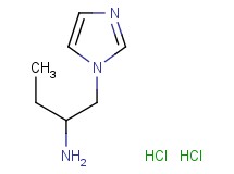 [1-(1H-imidazol-1-ylmethyl)propyl]amine dihydrochloride
