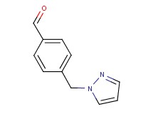 4-(1H-pyrazol-1-ylmethyl)benzaldehyde