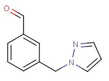 3-(1H-pyrazol-1-ylmethyl)benzaldehyde