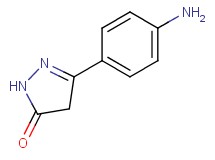 5-(4-aminophenyl)-2,4-dihydro-3H-pyrazol-3-one