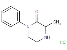 3-methyl-1-phenyl-2-piperazinone hydrochloride