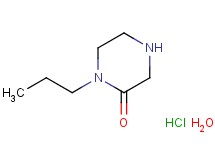 1-propyl-2-piperazinone hydrochloride hydrate