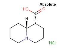 (1R,9aR)-octahydro-2H-quinolizine-1-carboxylic acid hydrochloride