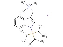 N,N,N-trimethyl[1-(triisopropylsilyl)-1H-indol-3-yl]methanaminium iodide