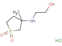 2-[(3-methyl-1,1-dioxidotetrahydro-3-thienyl)amino]ethanol hydrochloride