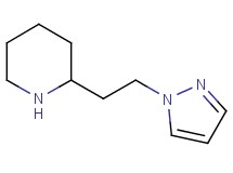 2-[2-(1H-pyrazol-1-yl)ethyl]piperidine
