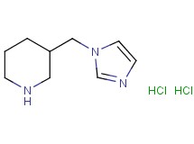 3-(1H-imidazol-1-ylmethyl)piperidine dihydrochloride