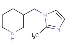 3-[(2-methyl-1H-imidazol-1-yl)methyl]piperidine