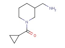 1-[1-(cyclopropylcarbonyl)piperidin-3-yl]methanamine