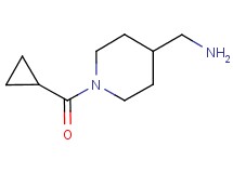 1-[1-(cyclopropylcarbonyl)piperidin-4-yl]methanamine