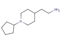 2-(1-cyclopentylpiperidin-4-yl)ethanamine