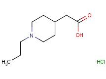 (1-propyl-4-piperidinyl)acetic acid hydrochloride