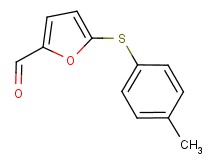 5-[(4-methylphenyl)thio]-2-furaldehyde