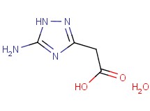 (5-amino-1H-1,2,4-triazol-3-yl)acetic acid hydrate