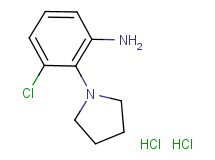 [3-chloro-2-(1-pyrrolidinyl)phenyl]amine dihydrochloride