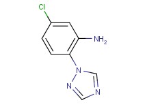 5-chloro-2-(1H-1,2,4-triazol-1-yl)aniline