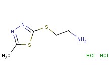 {2-[(5-methyl-1,3,4-thiadiazol-2-yl)thio]ethyl}amine dihydrochloride