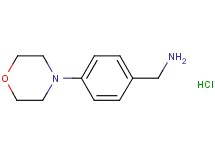 (4-morpholin-4-ylbenzyl)amine hydrochloride