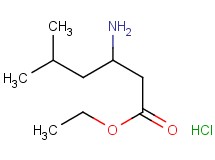 ethyl 3-amino-5-methylhexanoate hydrochloride