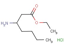ethyl 3-aminoheptanoate hydrochloride