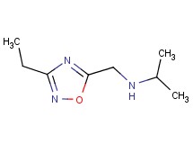N-[(3-ethyl-1,2,4-oxadiazol-5-yl)methyl]propan-2-amine