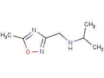 N-[(5-methyl-1,2,4-oxadiazol-3-yl)methyl]propan-2-amine