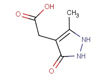 (5-methyl-3-oxo-2,3-dihydro-1H-pyrazol-4-yl)acetic acid