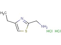 [(4-ethyl-1,3-thiazol-2-yl)methyl]amine dihydrochloride