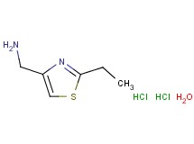 [(2-ethyl-1,3-thiazol-4-yl)methyl]amine dihydrochloride hydrate