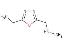 1-(5-ethyl-1,3,4-oxadiazol-2-yl)-N-methylmethanamine