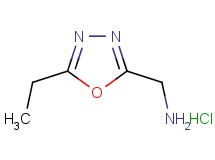 [(5-ethyl-1,3,4-oxadiazol-2-yl)methyl]amine hydrochloride
