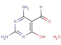 2,4-diamino-6-hydroxy-5-pyrimidinecarbaldehyde hydrate