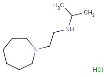 N-[2-(1-azepanyl)ethyl]-2-propanamine hydrochloride