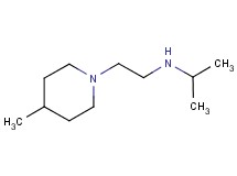 N-[2-(4-methylpiperidin-1-yl)ethyl]propan-2-amine