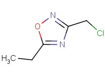3-(chloromethyl)-5-ethyl-1,2,4-oxadiazole